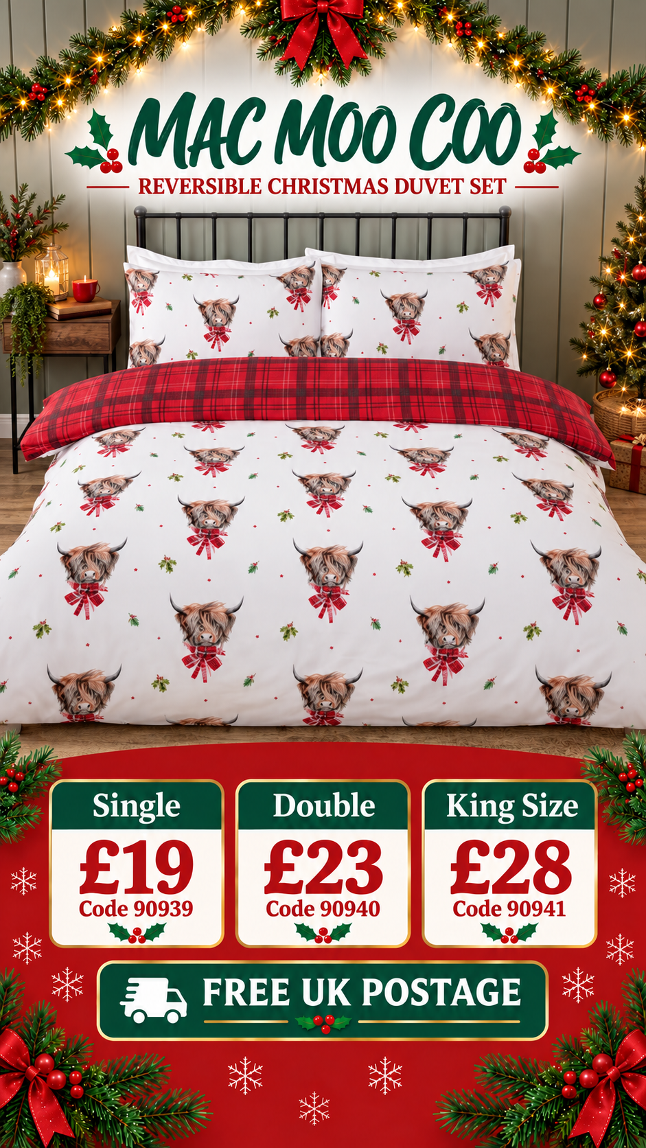 Mac Moo Coo Quilt Cover