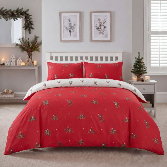 Mistletoe Quilt Cover