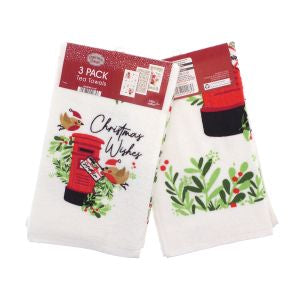 Christmas Kisses Kitchen Textiles