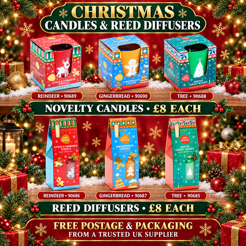 Christmas Candles & Reed Difusers