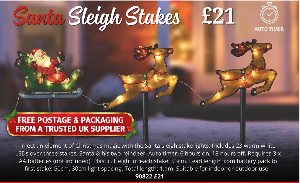 Santa Sleigh Stakes 90822