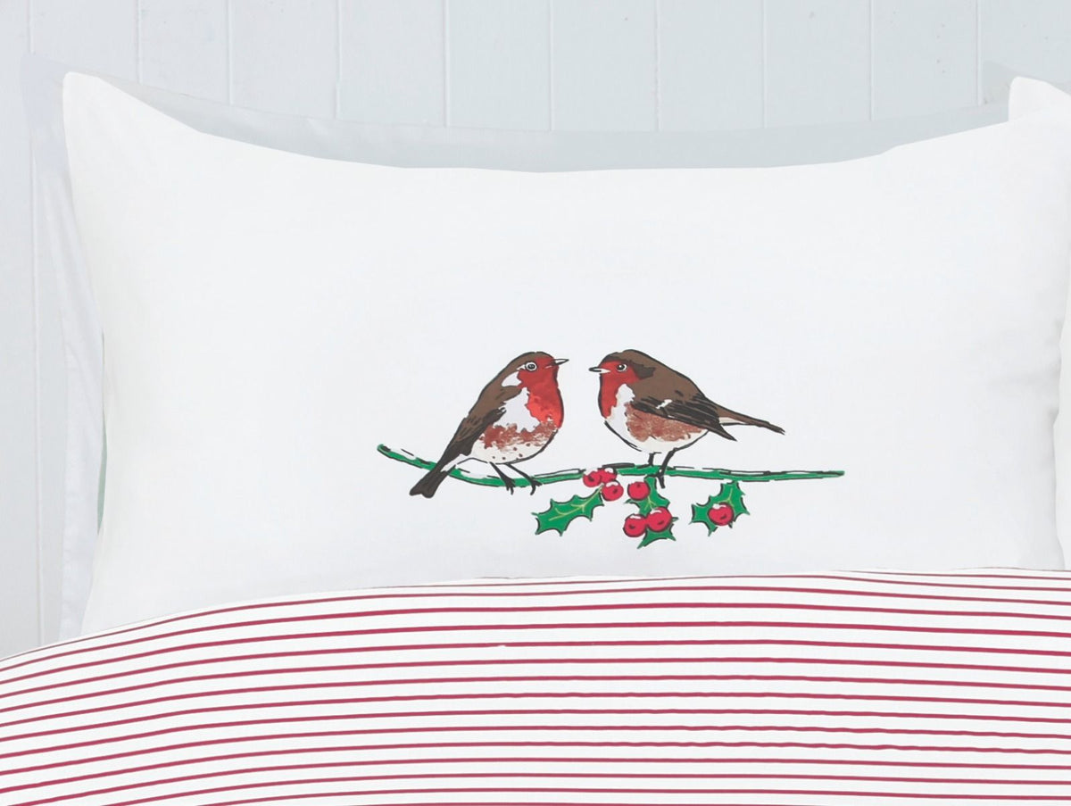 Red Robin Quilt Cover