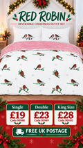 Red Robin Quilt Cover
