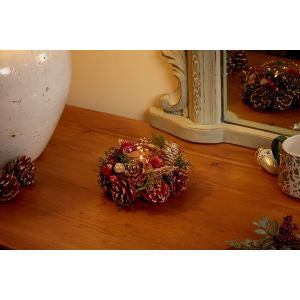 Rustic Christmas Tea Lights