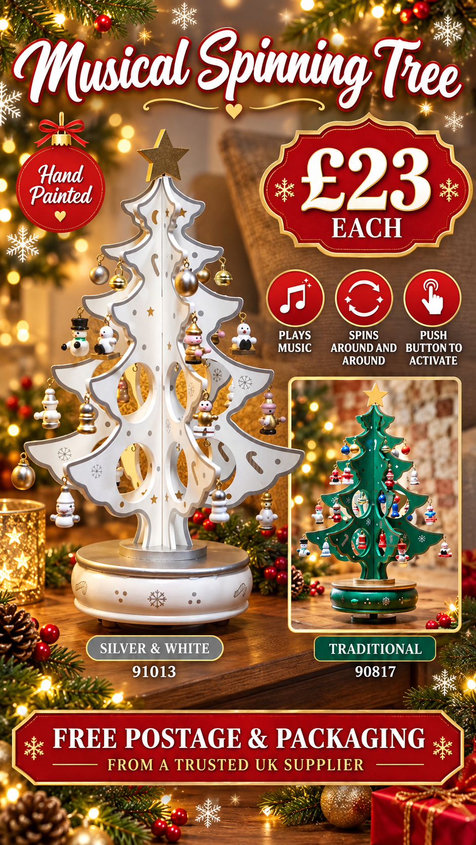 Musical Spinning Tree