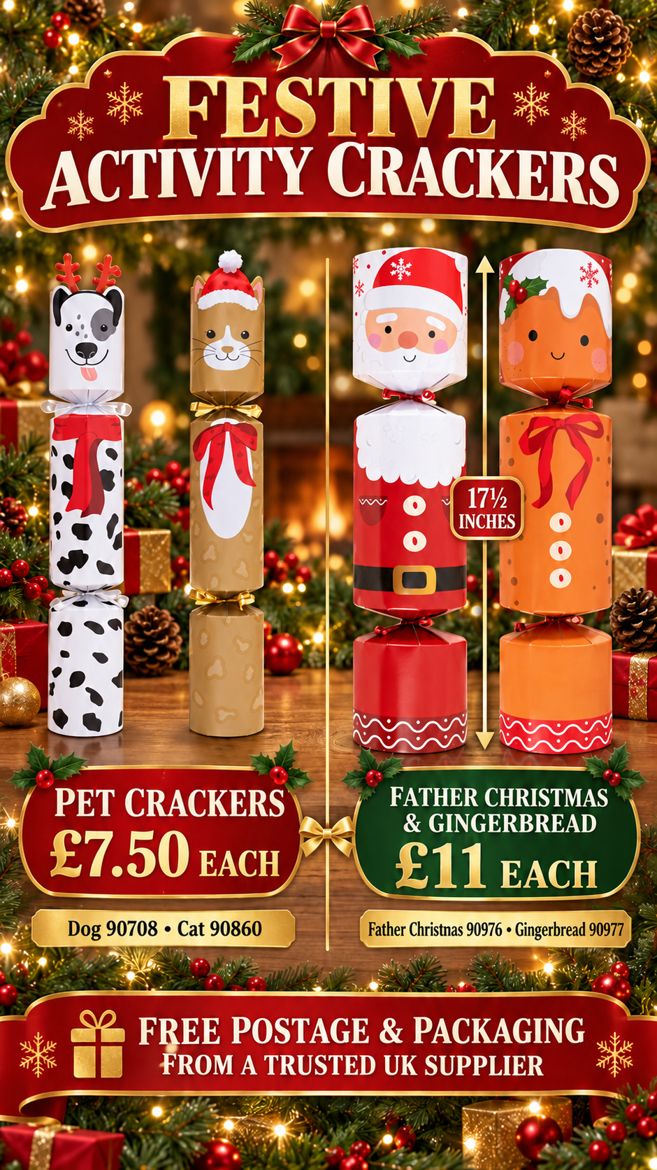 Activity Crackers For You & Your Furry Friends