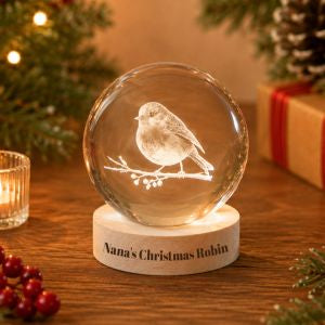 Personalised Christmas Globe