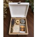 Personalised Robin Jewellery Box & Round Tray